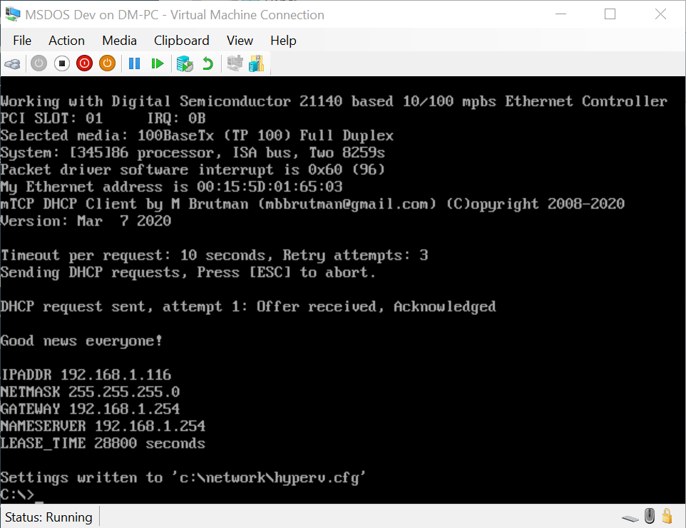 hyperv-dos-networking